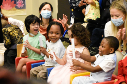 St. Mary’s Hospital for Children celebrates Pre-K graduates and support of local restaurant